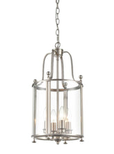 Franklite Drayton 4 light Lantern. Satin Nickel
